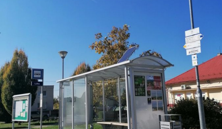 Solárne osvetlenie zástavky  Solárne osvetlenie zástavky