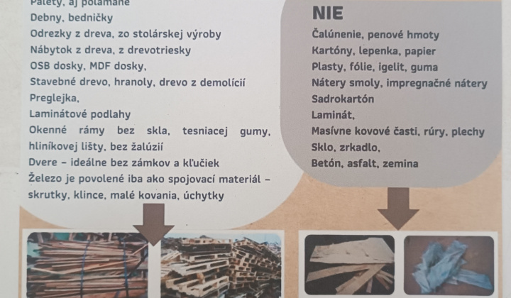 Fotka - Drevný odpad - 12.8.-16.8.2025
