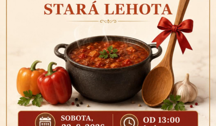 Fotka - 5. ročník súťaže o putovnú varešku - Guláš Stará Lehota - 22.08.2026 o 13:00 hod.